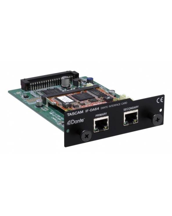 Tascam - IF-DA64 - DANTE INTERFACE CARD from TASCAM with reference IF-DA64 at the low price of 1003.5. Product features:  