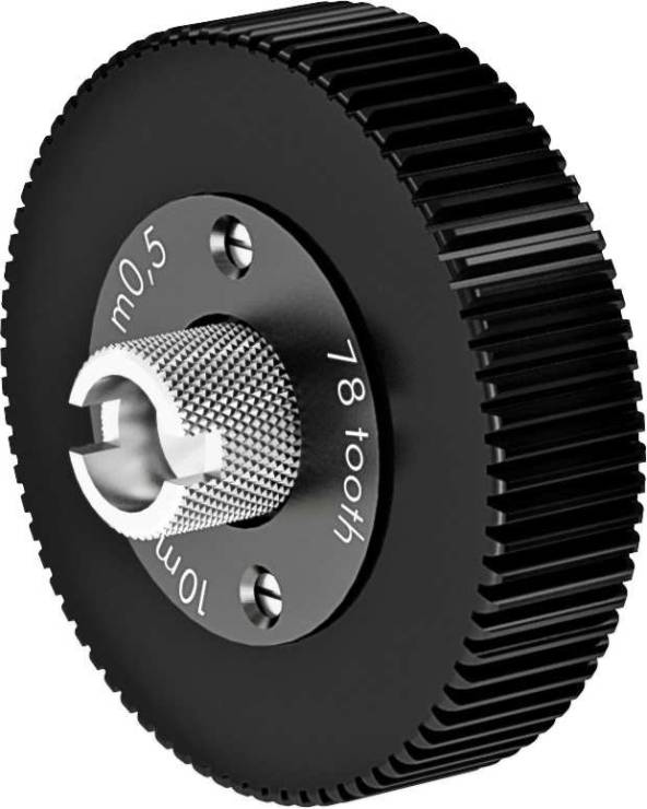 Arri - K2.65124.0 - 78 TEETH- 0.5 METRIC MODULE GEAR - WIDE FACE- FOR CANON AND ANGENIEUX ENG LENSES from ARRI with reference K2