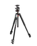 Manfrotto Kit 190 aluminum 3 sections with ball head
