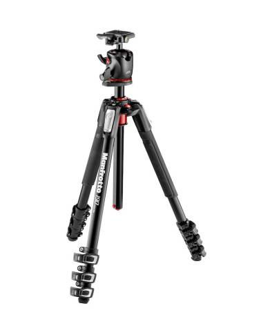 Manfrotto - MK190XPRO4-BHQ2 - 190 ALU 4 SEC TRIPOD WITH XPRO BALL HEAD + 200PL PLATE from MANFROTTO with reference MK190XPRO4-BH