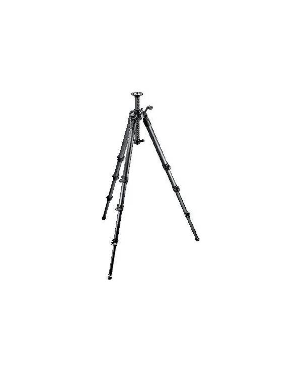 Manfrotto 057 carbon tripod 4 sections with rack