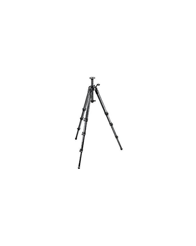Manfrotto 057 carbon tripod 4 sections with rack