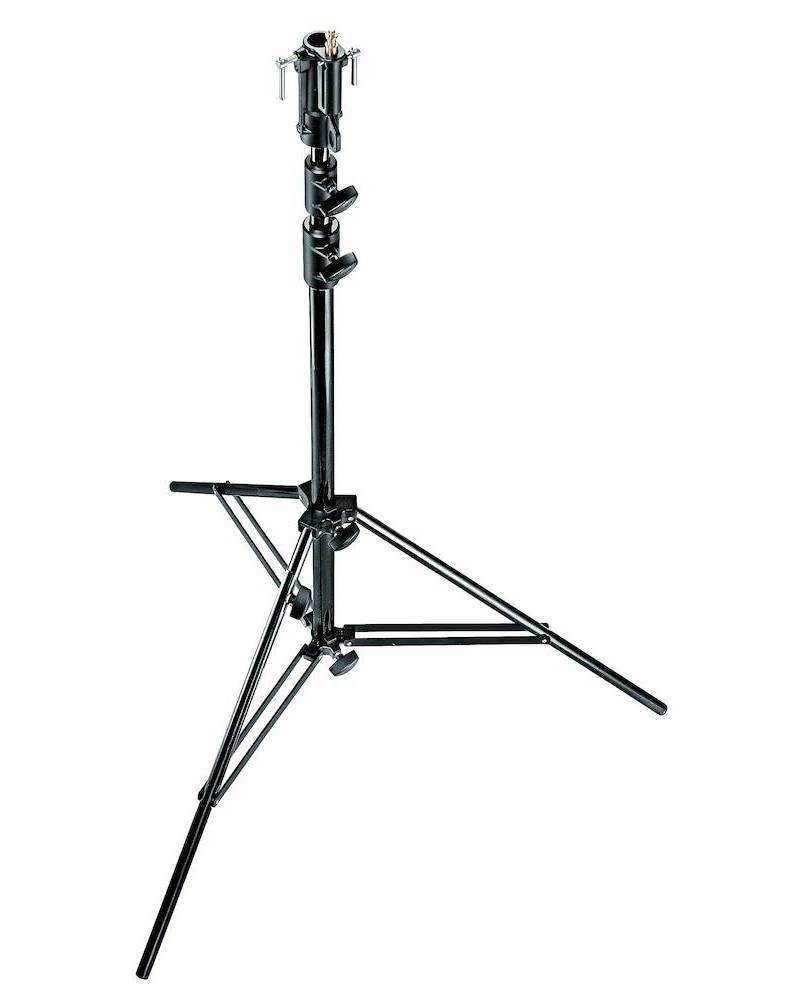 Manfrotto - 007BSU - BLACK CHROME PLATED 3-SECTION STEEL STAND from MANFROTTO with reference 007BSU at the low price of 164.97. 