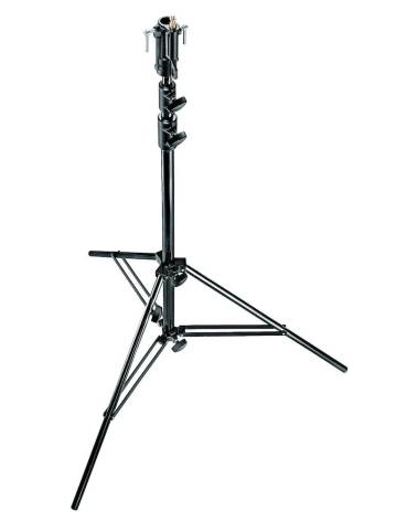 Manfrotto Cine stand 3 sections in black steel with legs