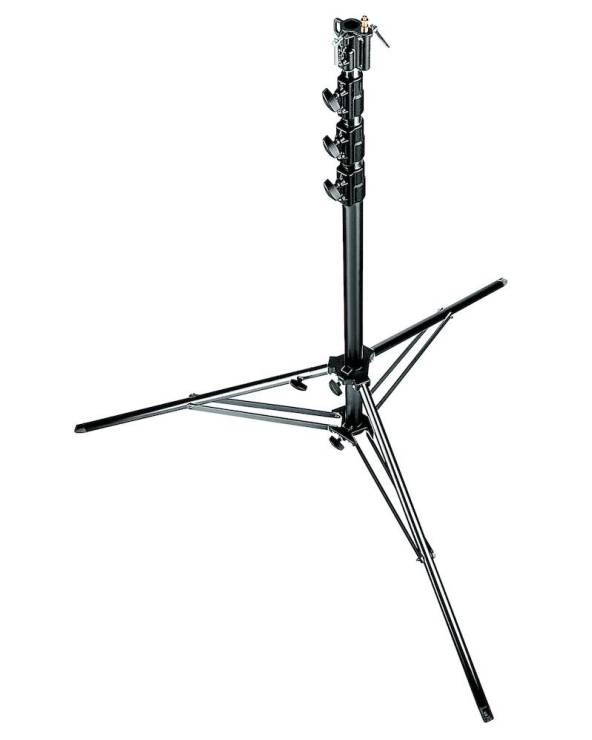 Manfrotto Super black stand with leveling leg
