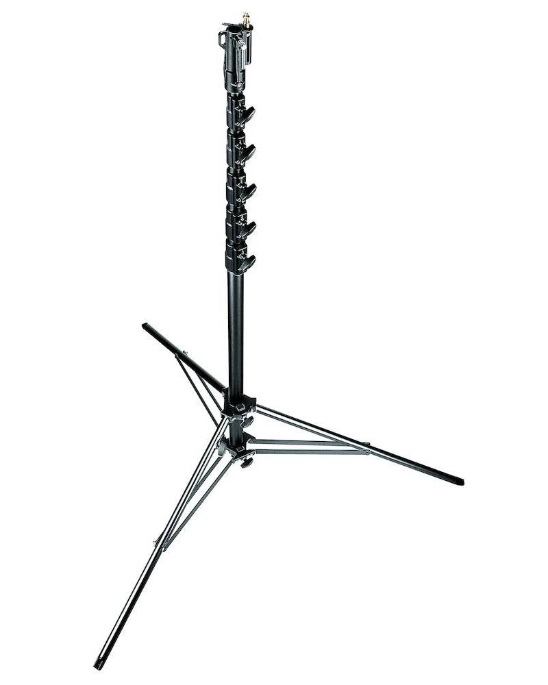 Manfrotto - 269HDBU - BLACK ALUMINIUM 6-SECTIONS HIGH SUPER STAND 1 LEVELLING LEG from MANFROTTO with reference 269HDBU at the l