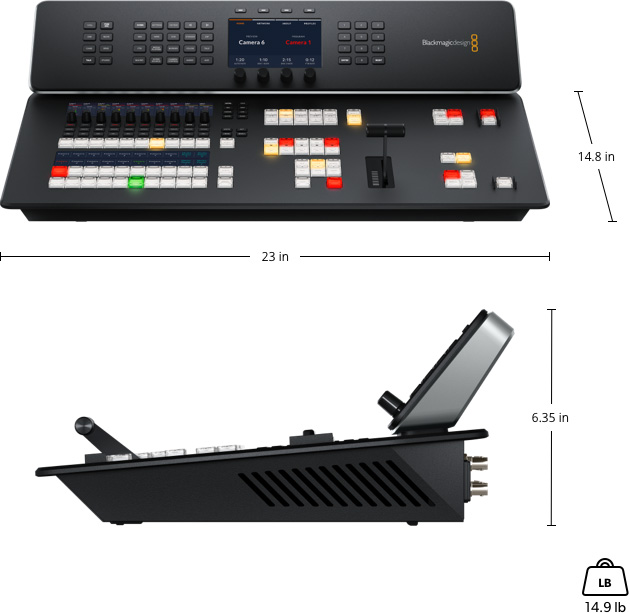 Blackmagic ATEM Television Studio HD8 ISO compact Switcher
