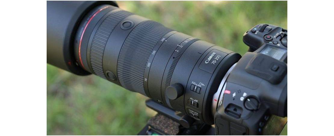 Canon EOS C50 + RF 70-200mm F2.8L IS USM Z: flusso 7K Open Gate per produzioni pro